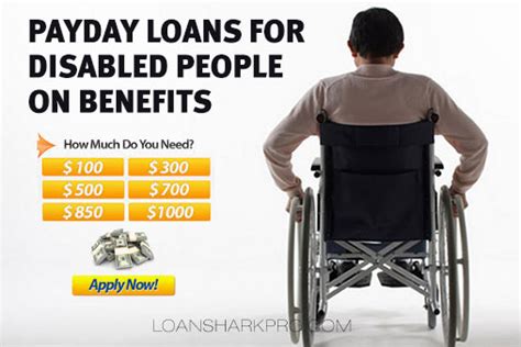 Payday Loans For People On Disability Benefits